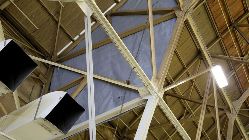 Применение противопожарных и противодымных штор на объектах производственного назначения